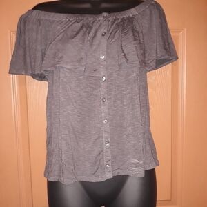 Soft&sexy off the shoulder shirt 5/$25